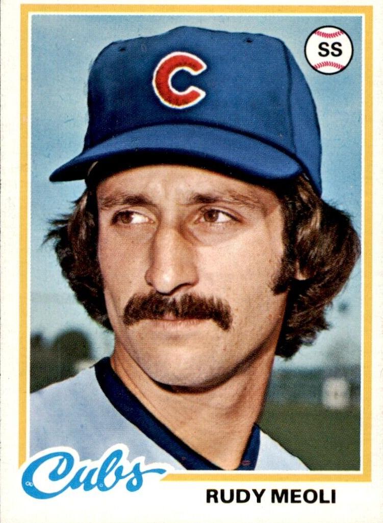 1978 Topps Rudy Meoli #489 card