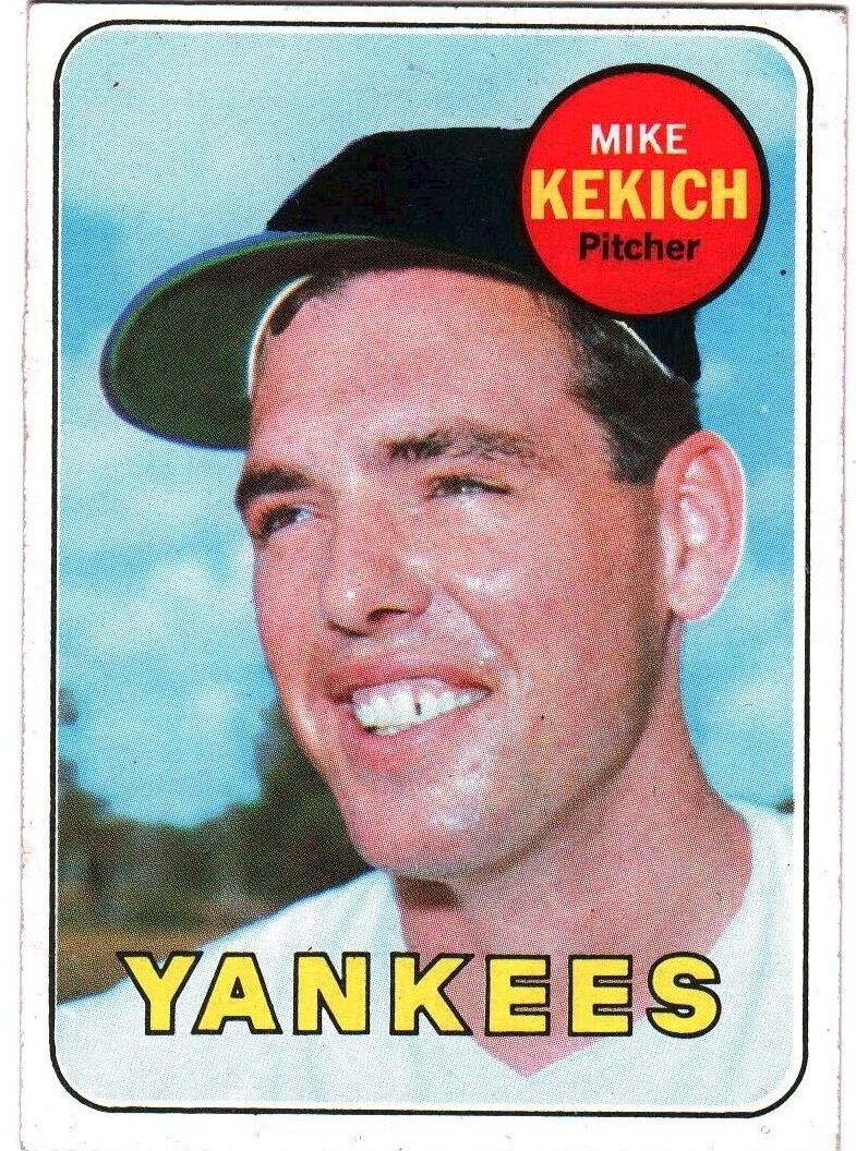 1969 Topps Mike Kekich #262 card