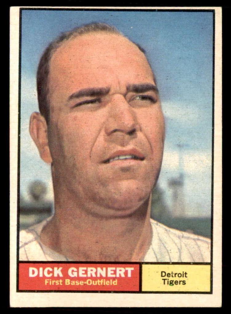 1961 Topps Dick Gernert #284 card