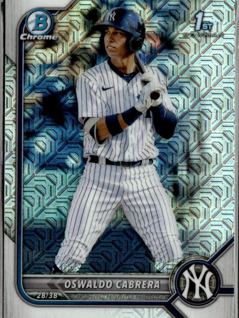 2022 Oswaldo Cabrera #BCP-17