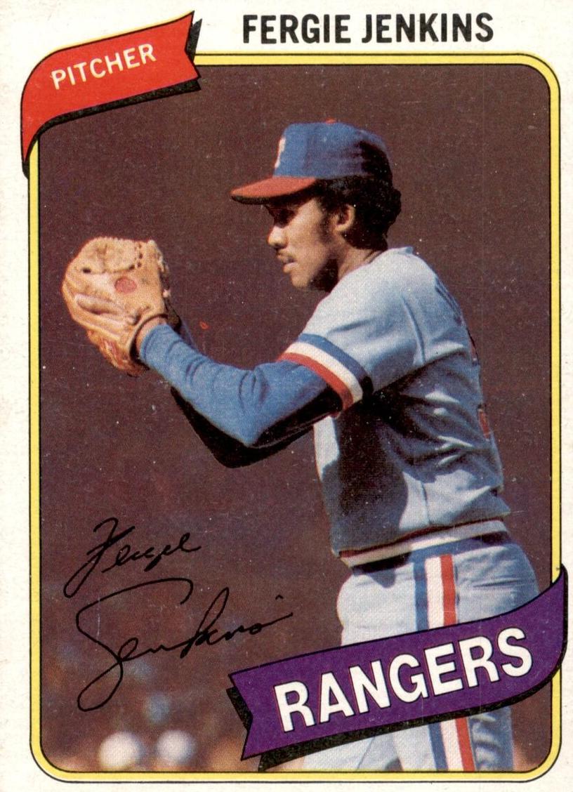 1980 Fergie Jenkins #390