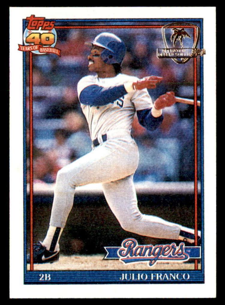 1991 Julio Franco #775