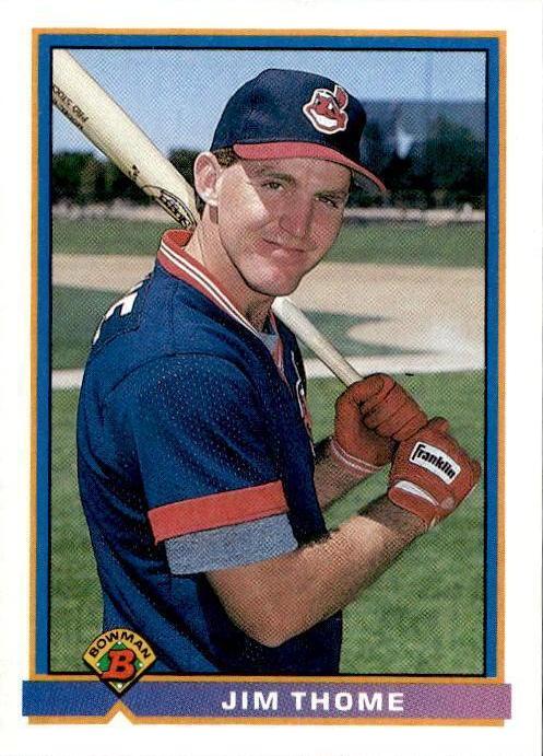 Jim Thome 1991 Bowman Baseball