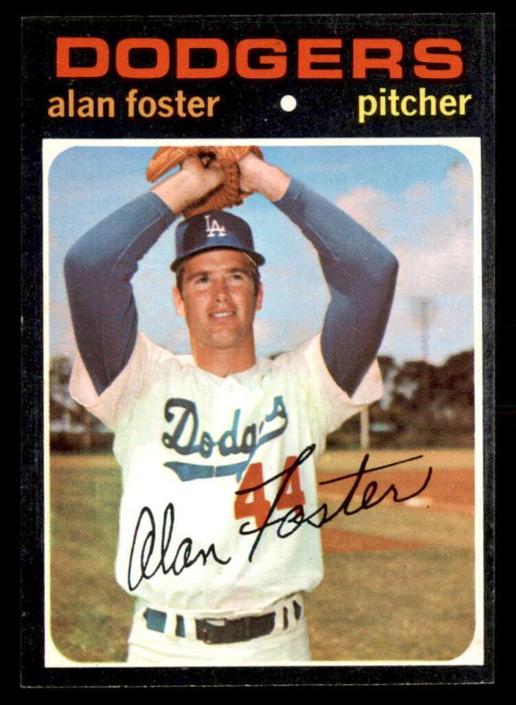 1971 Topps Alan Foster #207 card
