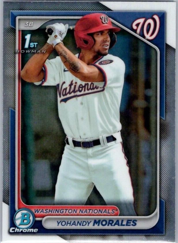 Yohandy Morales 2024 Bowman Chrome Prospects card
