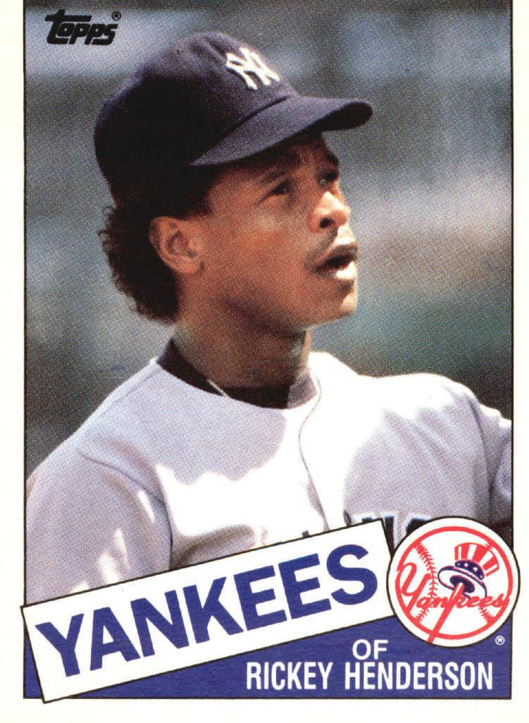 1985 Rickey Henderson #49T