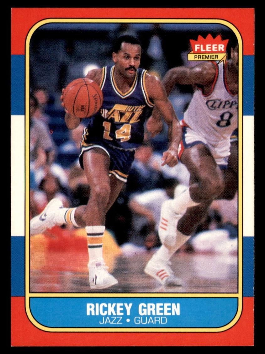 1986 Rickey Green #39