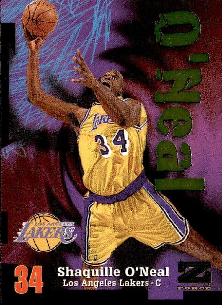 1997 Skybox Z Force Shaquille O'Neal #34 card