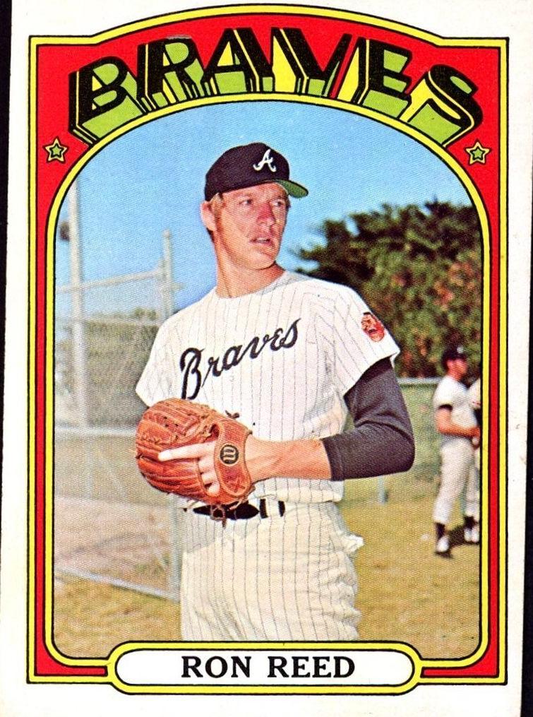1972 Topps Ron Reed #787 card