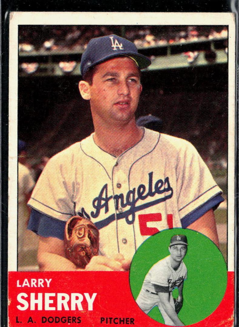 1963 Topps Larry Sherry #565 card