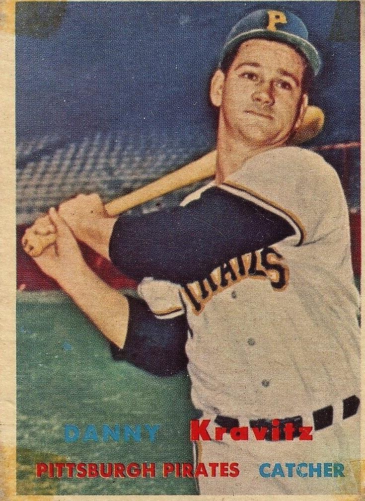 1957 Topps Danny Kravitz #267 card