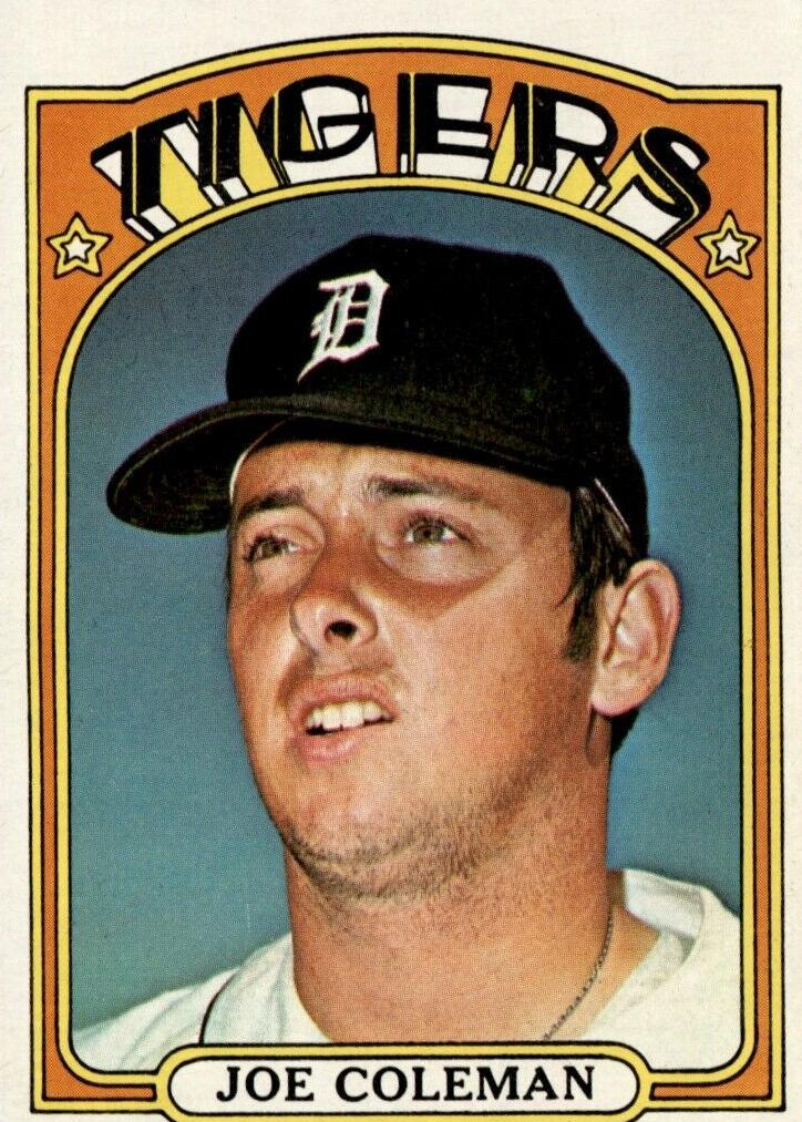 1972 Topps Joe Coleman #640 card