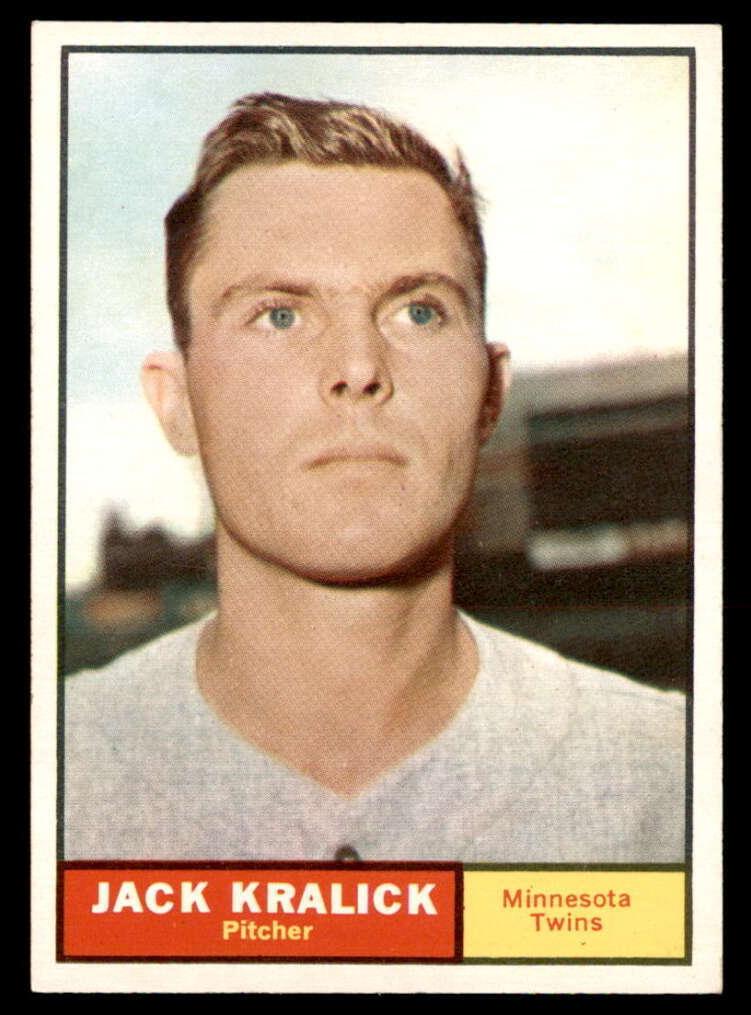 1961 Topps Jack Kralick #36 card