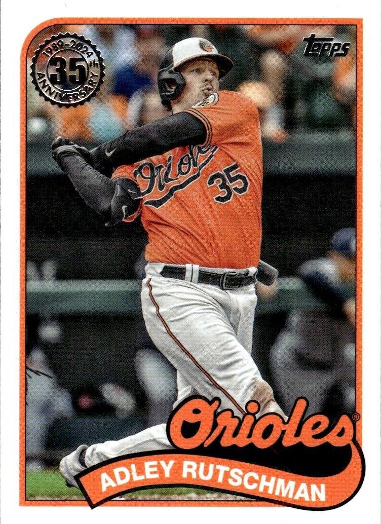 2024 Adley Rutschman [Orange Foil] #89B-19