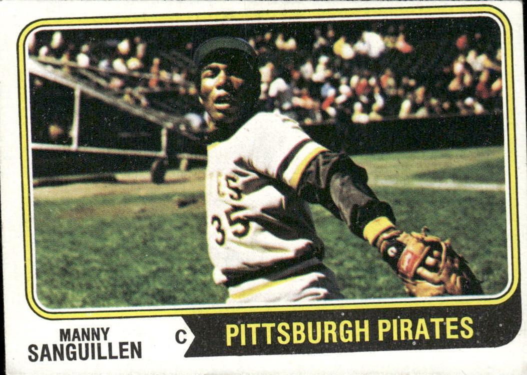 1974 Topps Manny Sanguillen #28 card