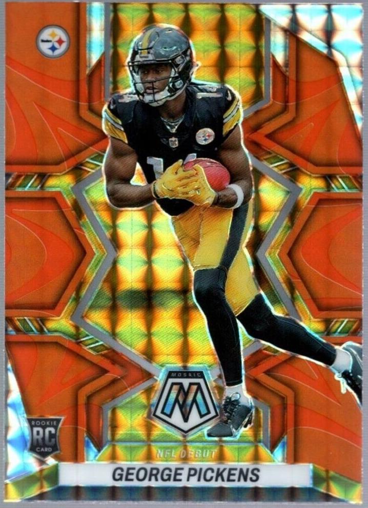 2022 Panini Mosaic George Pickens #282 card