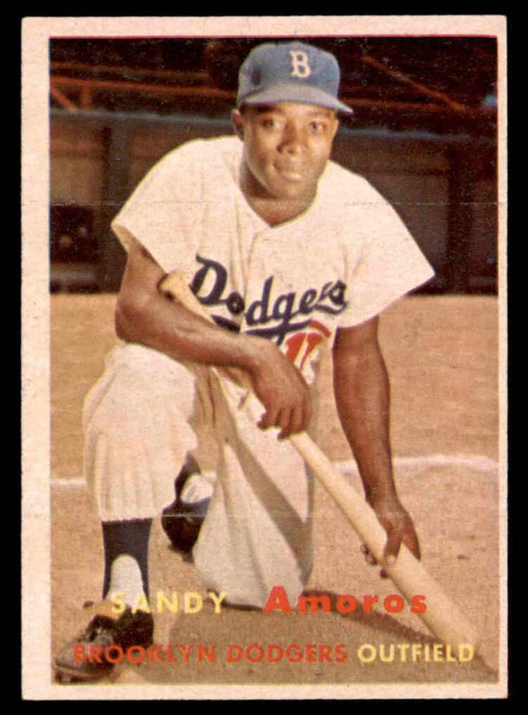 Sandy Amoros 1957 Topps Baseball