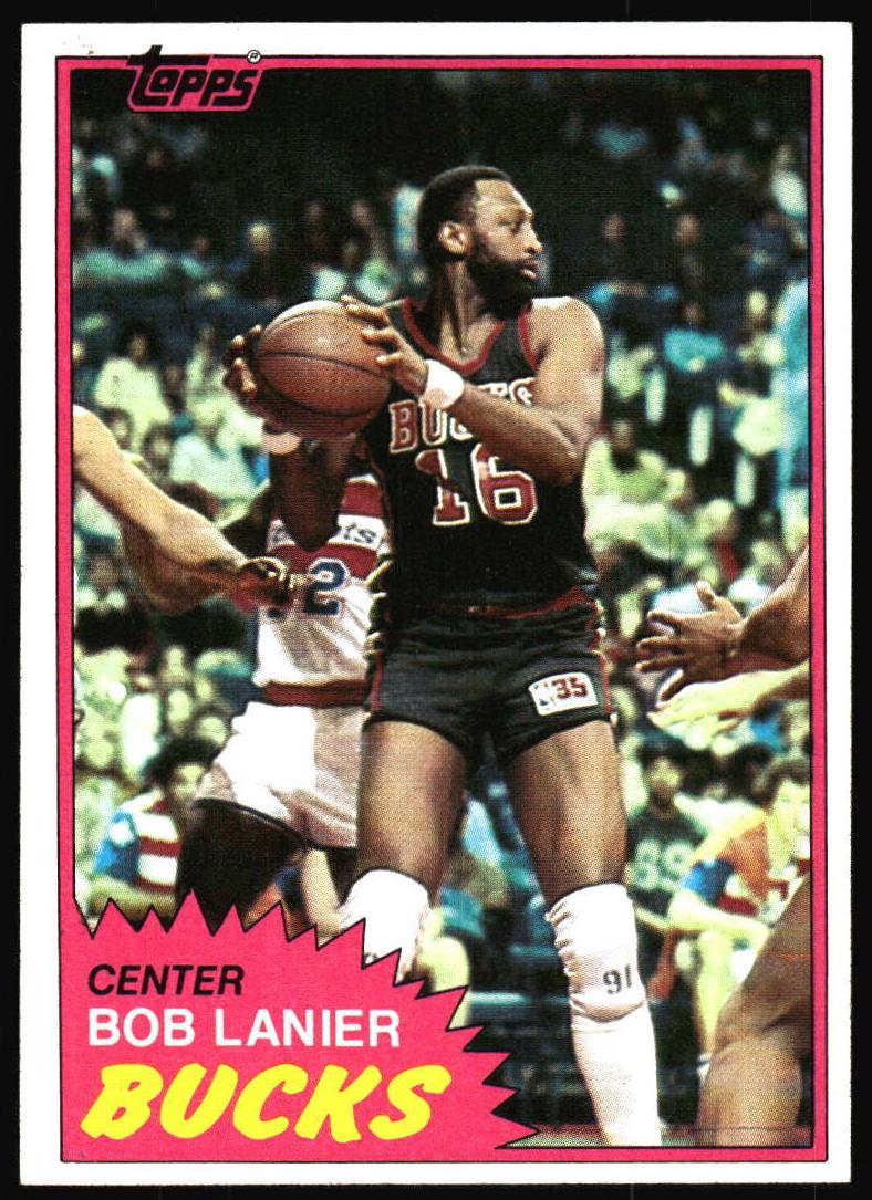 1981 Bob Lanier #25