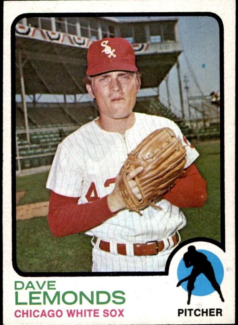 1973 Topps Dave Lemonds #534 card
