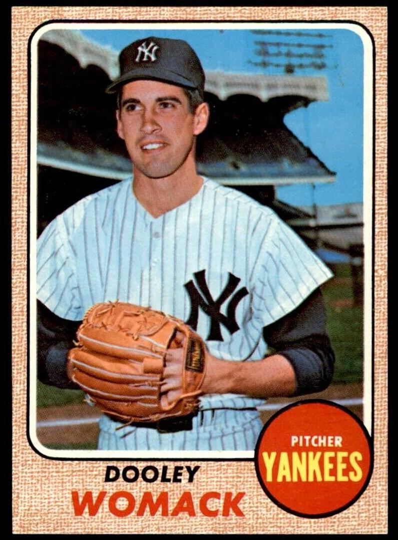 1968 Topps Dooley Womack #431 card