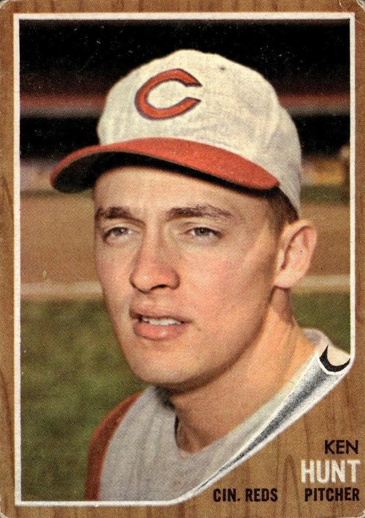 1962 Topps Ken Hunt #364 card