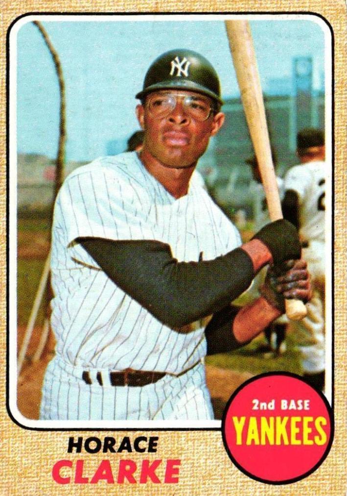 1968 Topps Horace Clarke #263 card