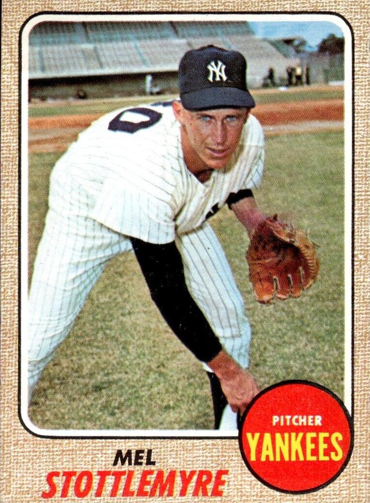 1968 Mel Stottlemyre #120