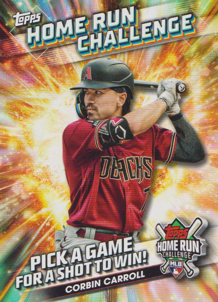 2024 Topps Corbin Carroll #HRC-3 card