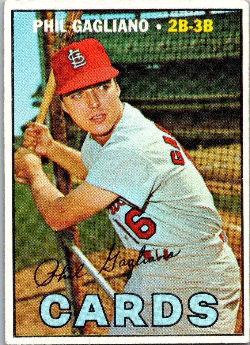 1967 Topps Phil Gagliano #304 card