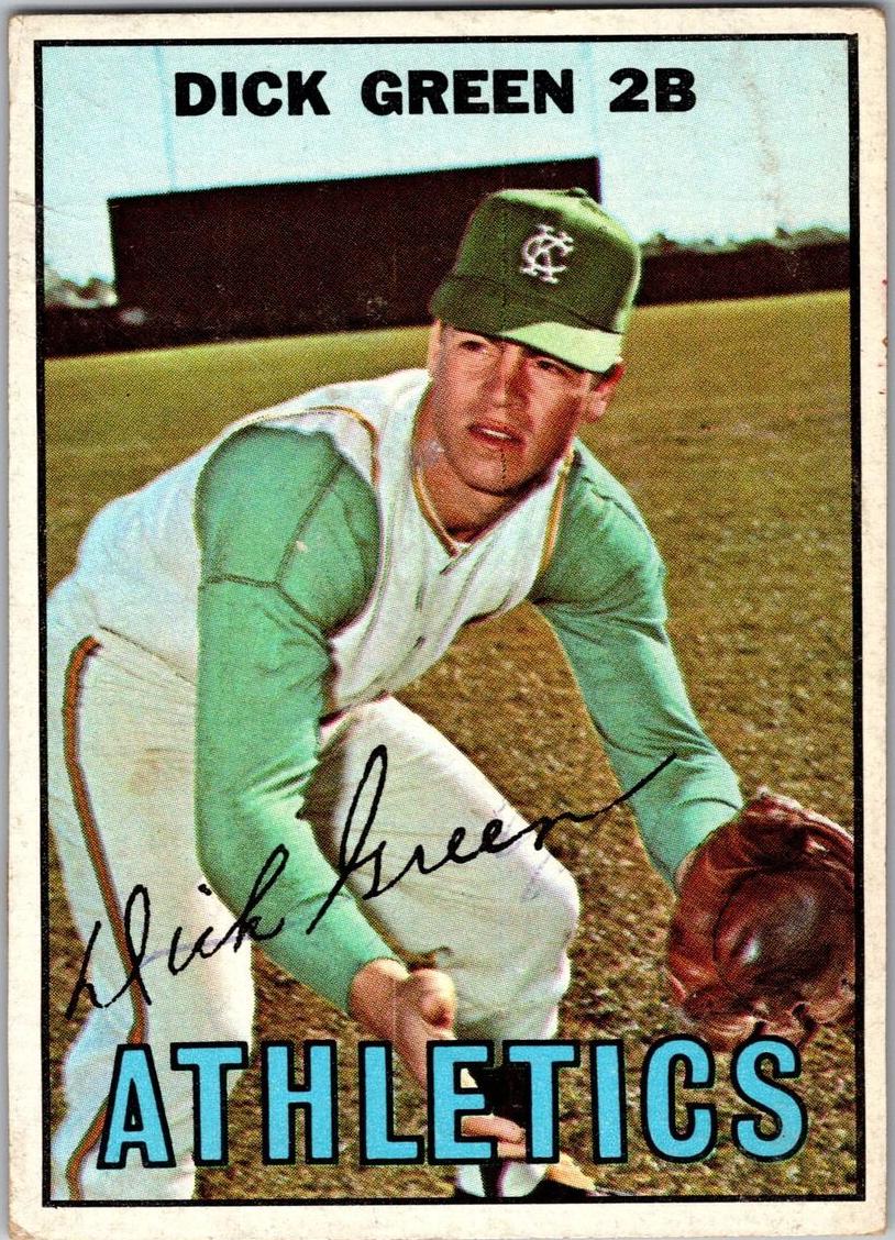 1967 Topps Dick Green #54 card