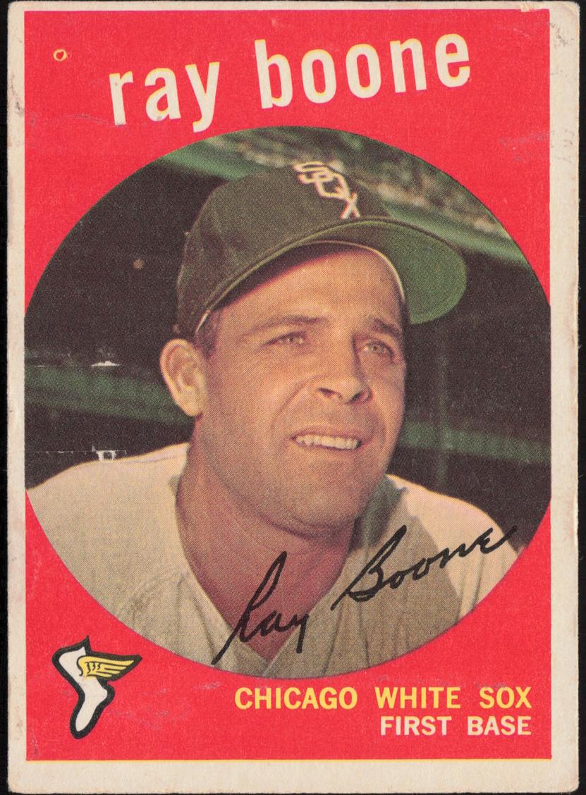 1959 Topps Ray Boone #252 card