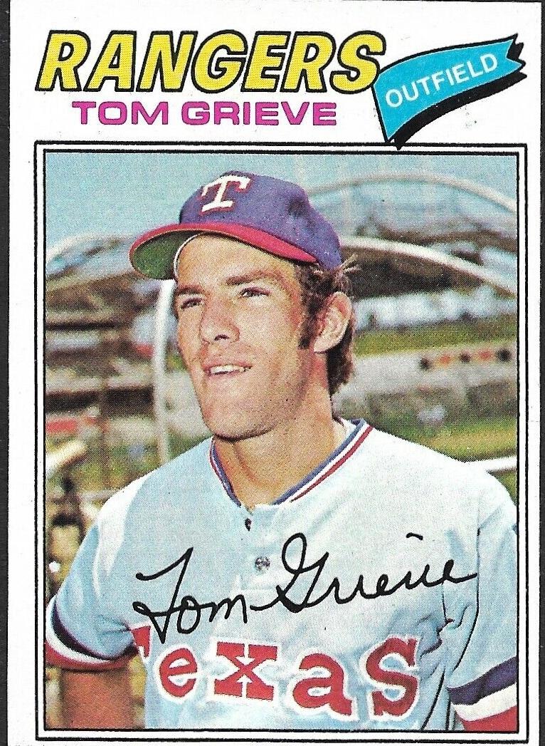 1977 Topps Tom Grieve #403 card