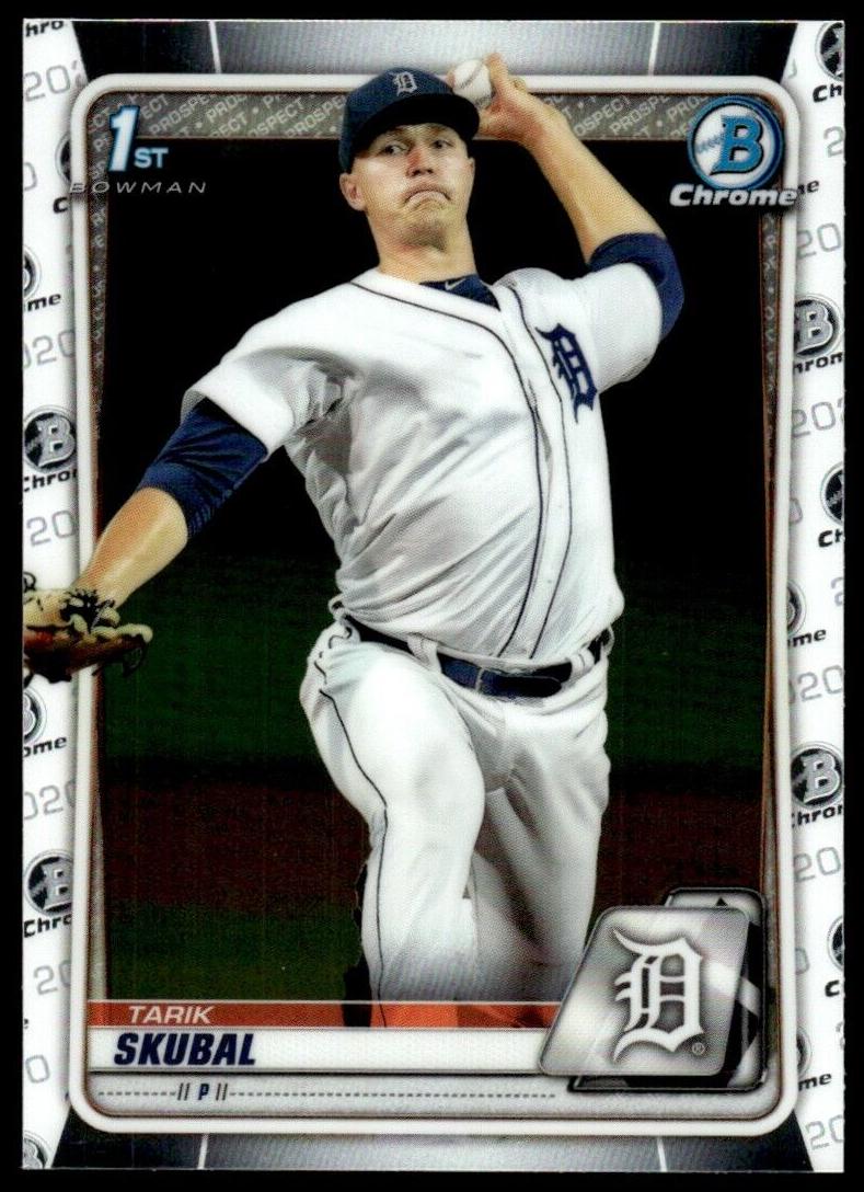 Tarik Skubal 2020 Bowman Chrome Prospects Baseball
