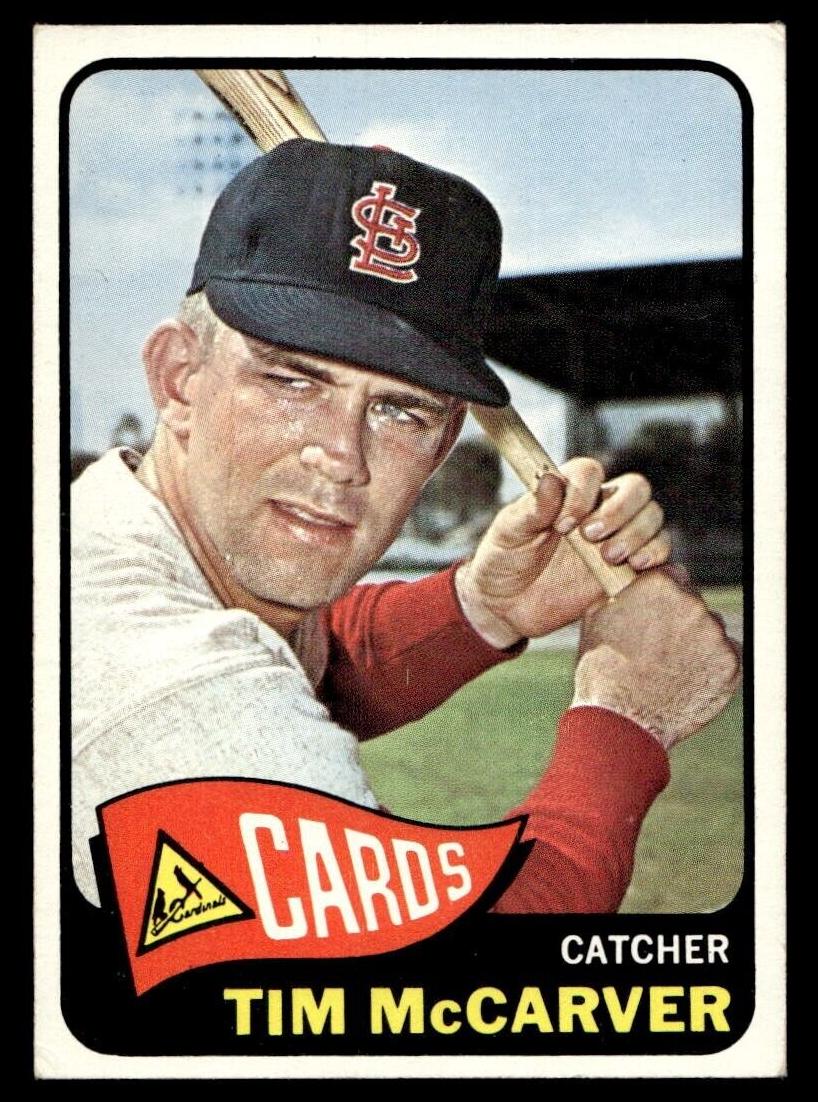 1965 Topps Tim McCarver #294 card