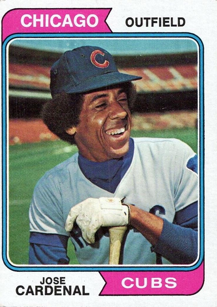1974 Jose Cardenal #185