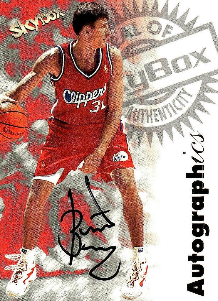 1997 Skybox Premium Brent Barry #10 card