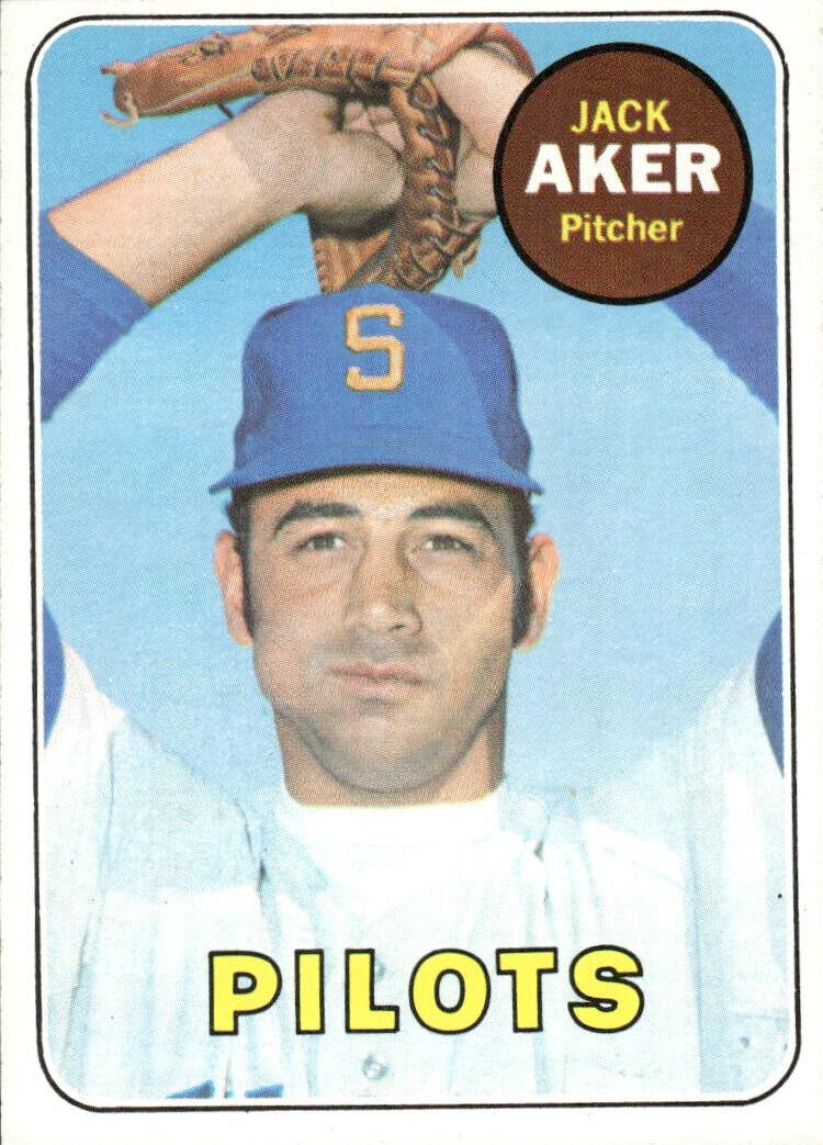 1969 Jack Aker #612