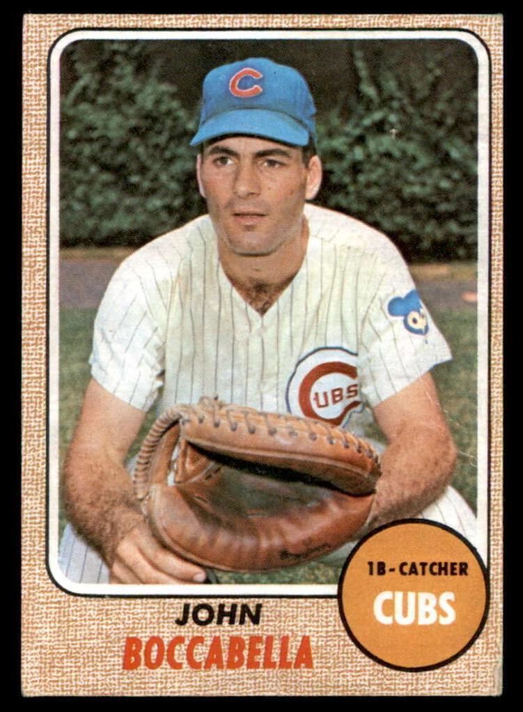 1968 Topps John Boccabella #542 card