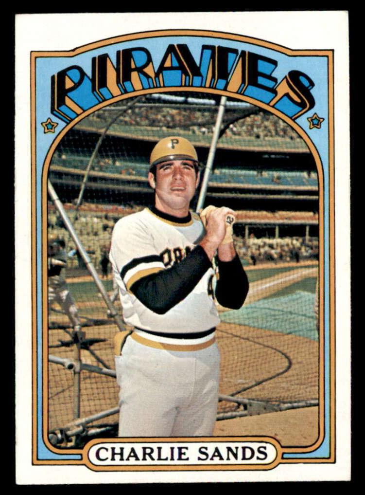 1972 Topps Charlie Sands #538 card