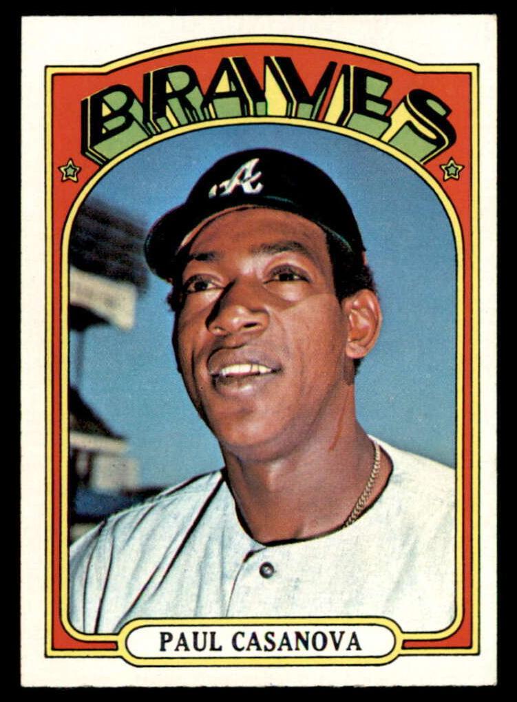 1972 Topps Paul Casanova #591 card