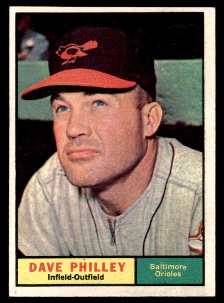 1961 Topps Dave Philley #369 card