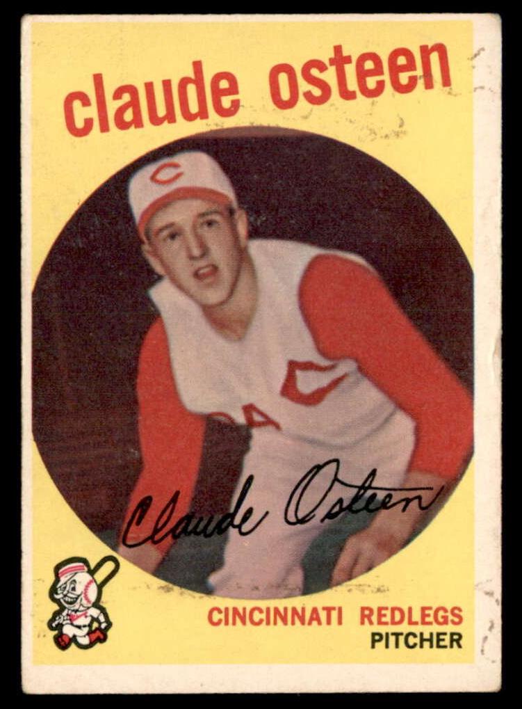 1959 Topps Claude Osteen #224 card