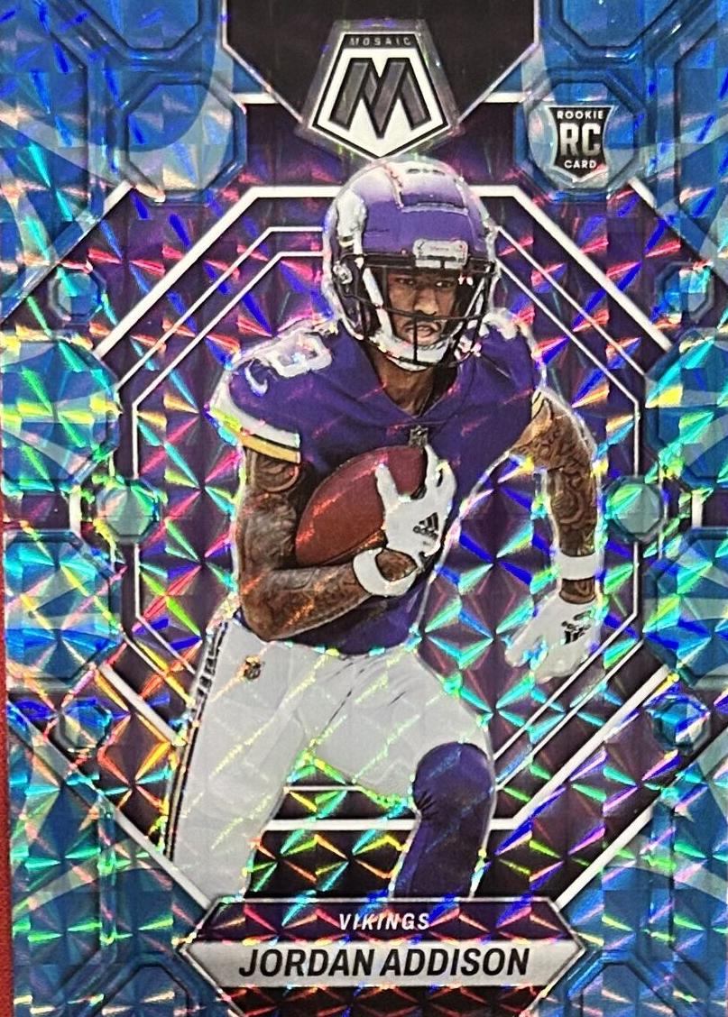 Jordan Addison 2023 Mosaic Football card