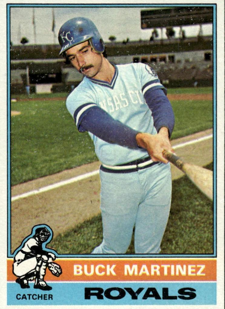 1976 Topps Buck Martinez #616 card