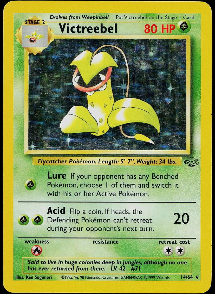 Victreebel Holo 1999 Pokemon Jungle