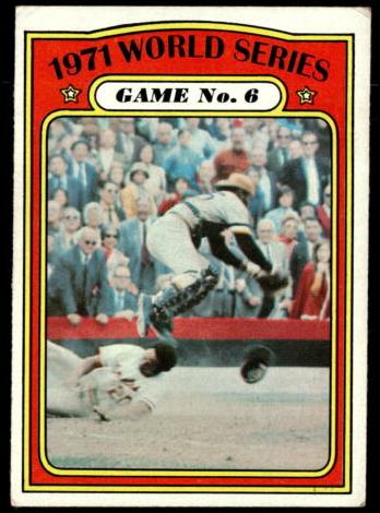 1972 World Series Game 6 #228