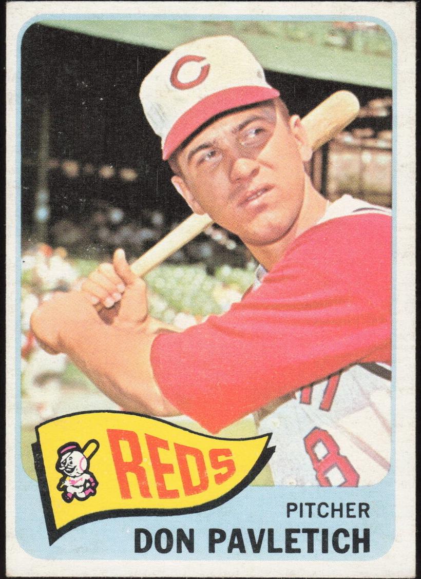 1965 Topps Don Pavletich #472 card