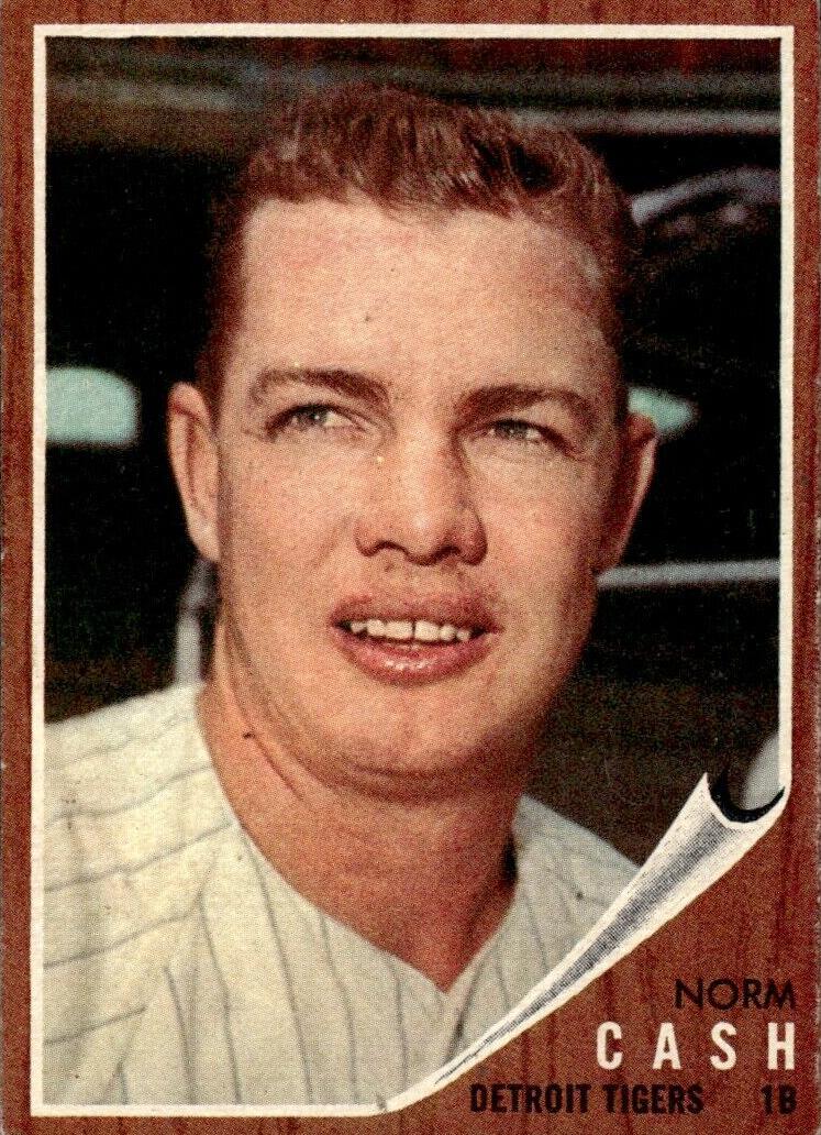 1962 Norm Cash #250