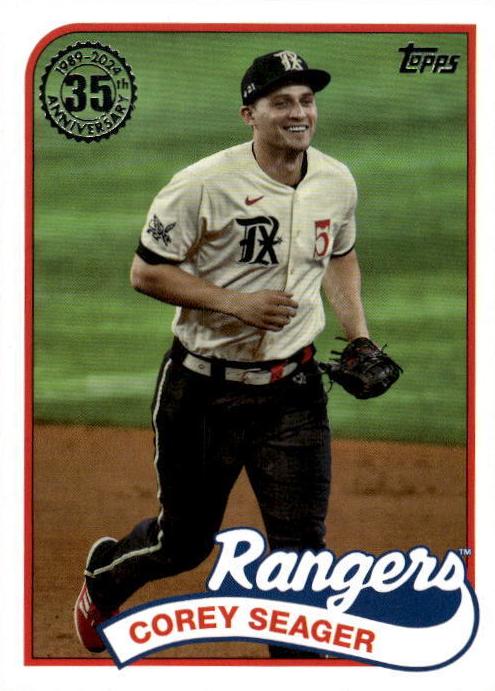 2024 Corey Seager [Black] #89B-35