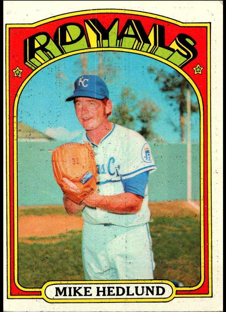 1972 Topps Mike Hedlund #81 card